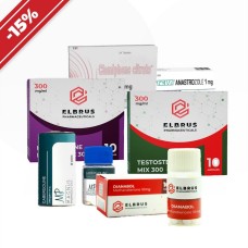 Long course for gaining muscle mass. Nandrolone + methane + anapolone + sustanone